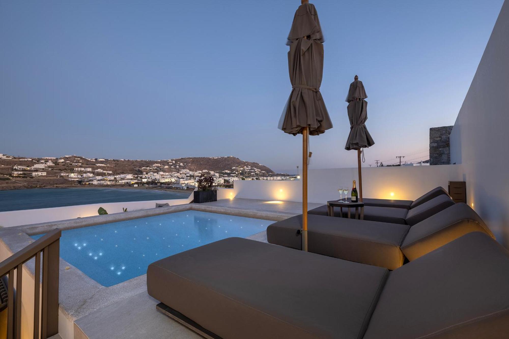 Aeonic Suites And Spa Mykonos Town エクステリア 写真