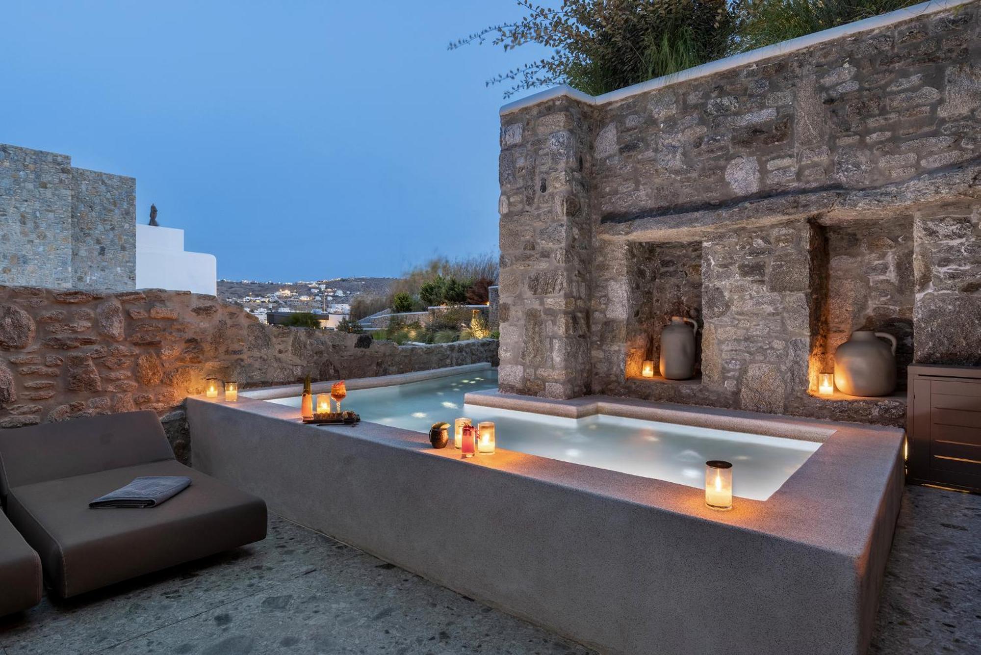 Aeonic Suites And Spa Mykonos Town エクステリア 写真