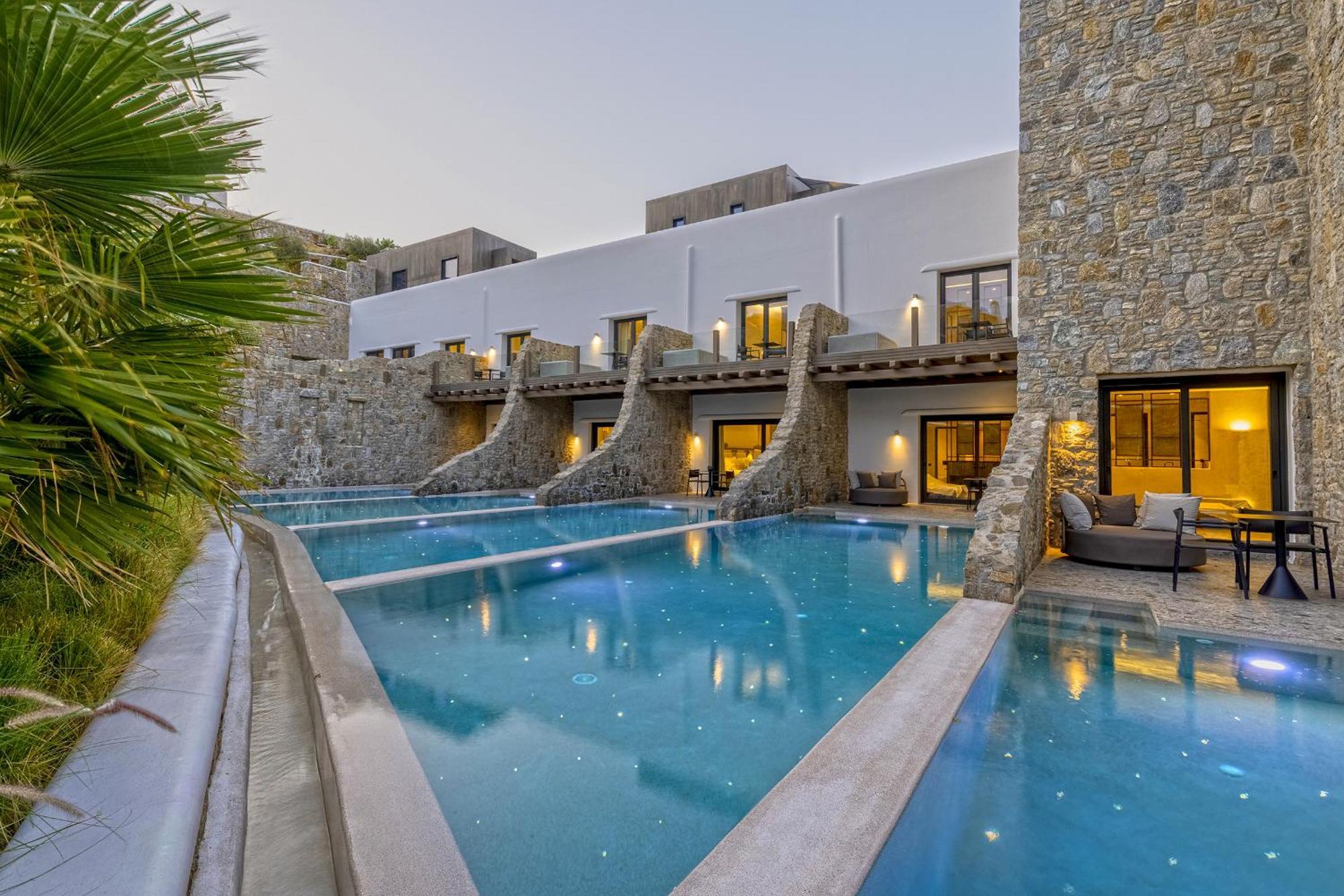 Aeonic Suites And Spa Mykonos Town エクステリア 写真
